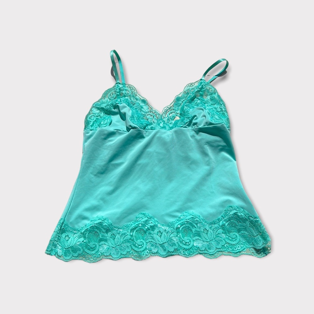 Fredericks of Hollywood Mint Green Cami Size S